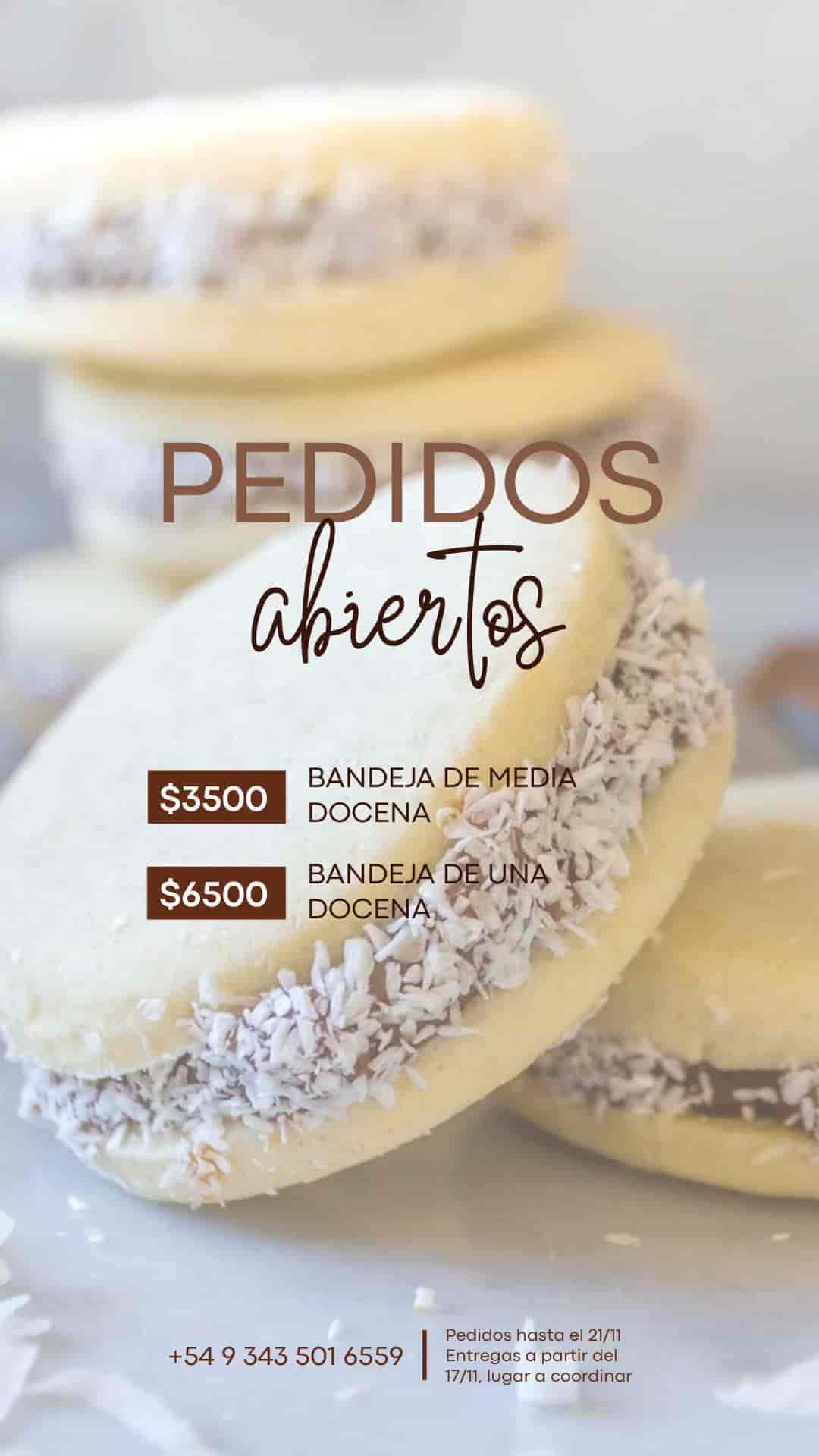 propaganda de venta de alfajores